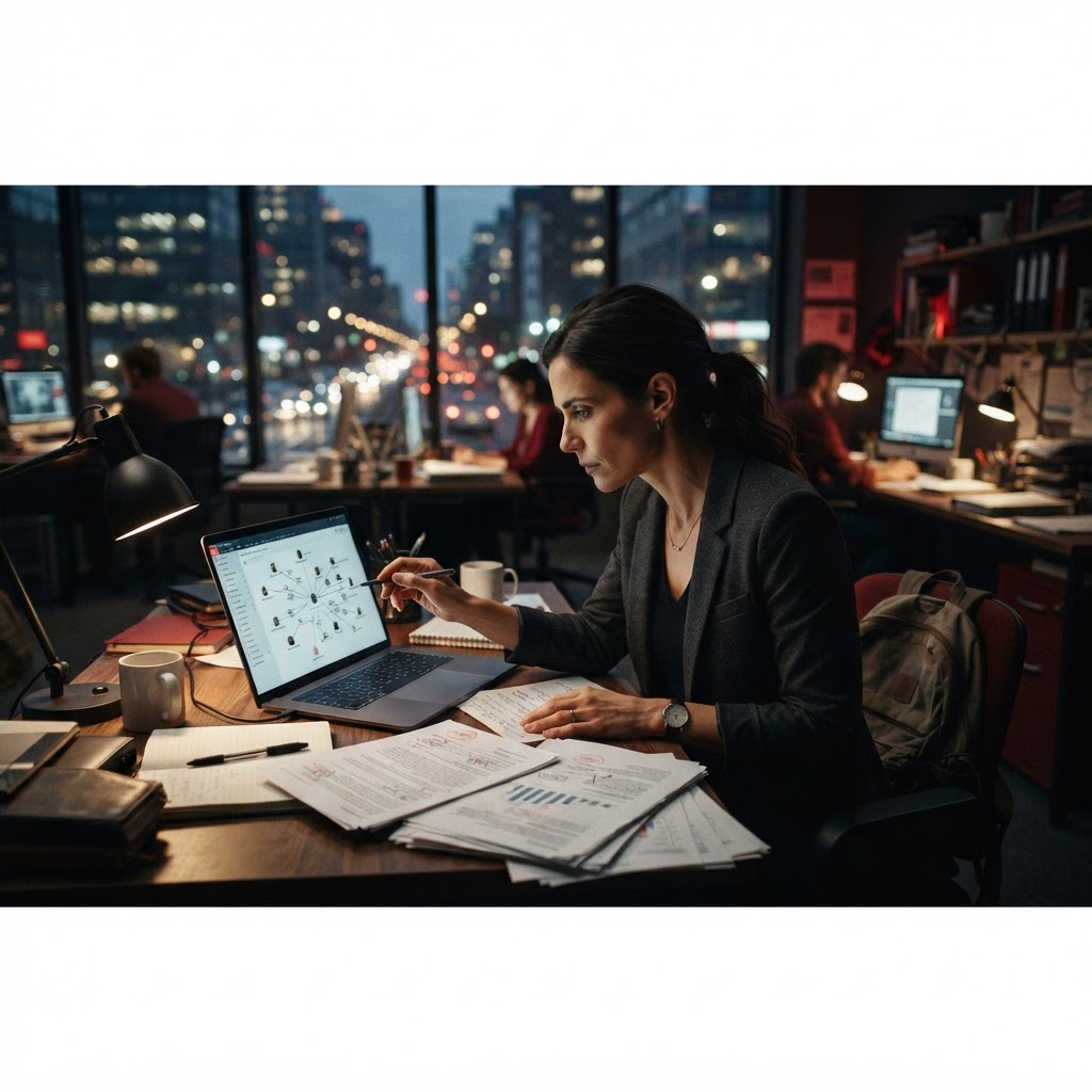 Journalists research context